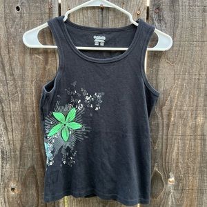 Columbia wrap around print tank top